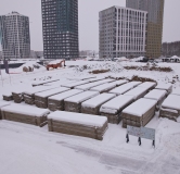 Ход строительства дома 6 в ЖК Разум в Академическом -