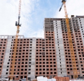 Ход строительства дома литер 5, секции Д,Е,Ж,З в ЖК Новатор -