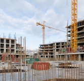 Ход строительства дома 1 в ЖК Оригана -