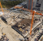 Ход строительства дома 4 к1, ГП-13 (2 этап) в ЖК Айвазовский City -