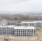 Ход строительства дома № 11 (ГП-5), этап 11 в ЖК Скандиа. Квартал у озера -