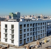 Ход строительства дома № 11 (ГП-5), этап 11 в ЖК Скандиа. Квартал у озера -