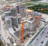 Ход строительства дома ГП-8 в ЖК Айвазовский City -
