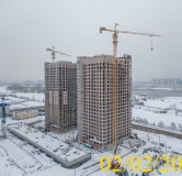 Ход строительства дома № 5.2 в ЖК Новоостровский -