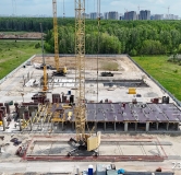 Ход строительства дома 34 (ГП-2) в ЖК Скандиа. Квартал у Леса -