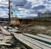 Ход строительства дома 2 в ЖК Гагарин Парк -