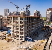 Ход строительства дома 25, ГП-72.107 в ЖК Мириады -