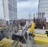 Ход строительства дома 1 в ЖД Парковый -