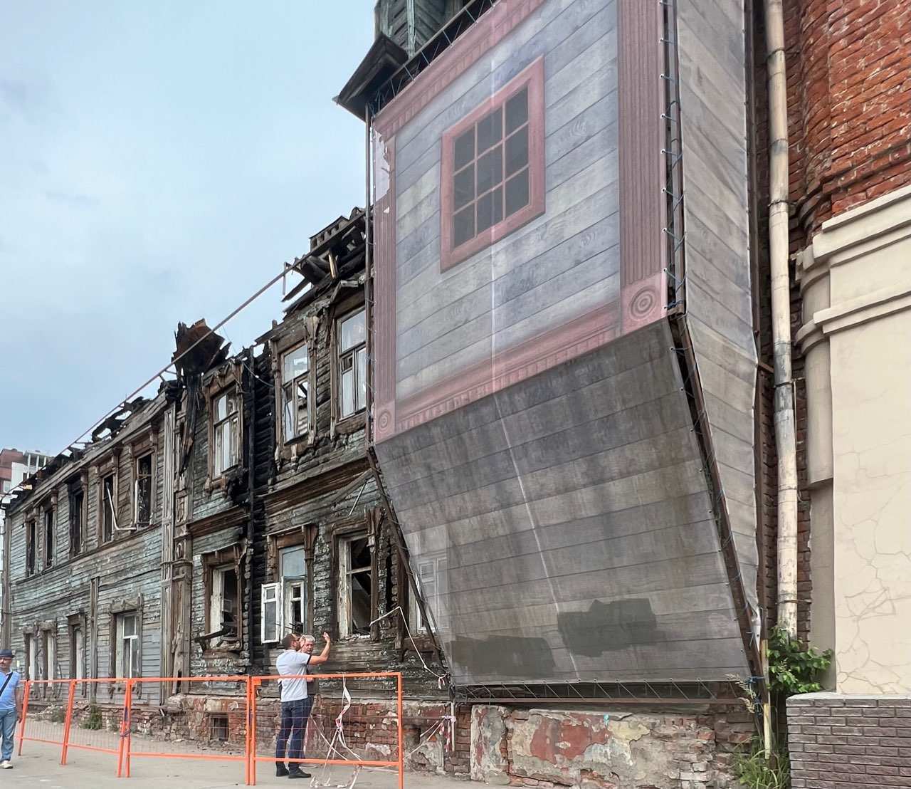 Работы по восстановлению сгоревшего Дома Чардымова стартуют весной 2024 года