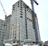 Ход строительства дома 2.2 в ЖК Притяжение -