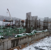 Ход строительства дома № 1 в ЖК В д. Ольгино -