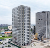 Ход строительства дома № 117, корпус 12 (4А) в ЖК Фатера -