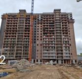 Ход строительства дома 1.2 в ЖК Наследие -