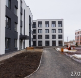 Ход строительства дома № 25, корпус 2 (ГП-6) в ЖК Крылья -