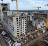 Ход строительства дома Литер 1, квартал 1.4 в ЖК Первое место -