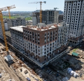 Ход строительства дома Литер 2, квартал 1.4 в ЖК Первое место -