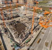 Ход строительства дома 4 к1, ГП-13 (2 этап) в ЖК Айвазовский City -