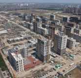 Ход строительства дома Литер 10 в ЖК Народные Кварталы -