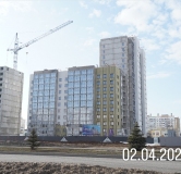 Ход строительства дома 47-01 в ЖК Время -