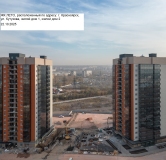 Ход строительства дома № 1 в ЖК Лето -