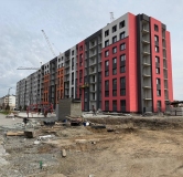 Ход строительства дома 28, 2 этап в ЖК Фламинго -