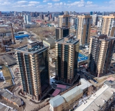 Ход строительства дома № 4 в ЖК Уютные дома на Взлётке -
