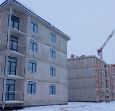 Ход строительства дома 1 в ЖК Образцовый квартал 6.4 -