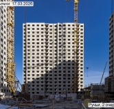Ход строительства дома 144.3 в ЖК Ручьи -