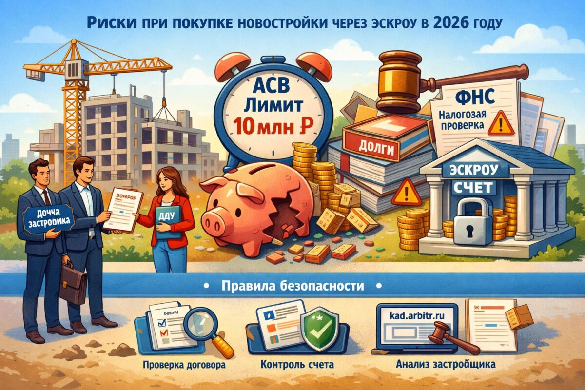 Правила безопасности при покупке новостройки