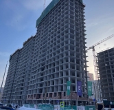 Ход строительства дома 2 в Живой квартал Лайв (Live на Московской) -