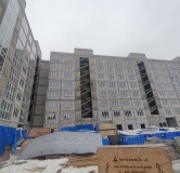 Ход строительства дома № 3 (22-а/3) в ЖК Победа -