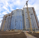 Ход строительства дома Литер 5 в ЖК Левобережье -