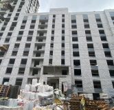 Ход строительства дома 1 в ЖК River Park -