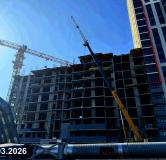 Ход строительства дома 309а, корпус 1 (секция 4, 4 этап) в ЖК Мир -
