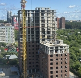 Ход строительства дома 5 в ЖК Седьмое Небо -