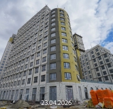 Ход строительства дома ГП-7 в ЖК Айвазовский (Айвазовский City) -