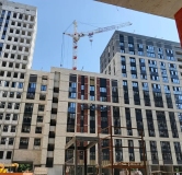 Ход строительства дома 29б, 3 этап, секция 9-11 в ЖК Заря -