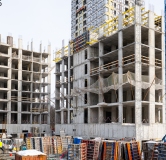 Ход строительства дома 2.1 в ЖК Urman City -