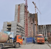 Ход строительства дома 1.1 в ЖК Белый Парус -