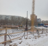 Ход строительства дома 2 в ЖК Расцветай на Кропоткина -