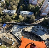 Ход строительства дома № 1 в ЖК Доминант -