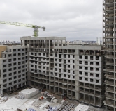 Ход строительства дома 1-4 в ЖК Уральский сад -