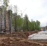 Ход строительства дома 909 в ЖК Династия. Квартал поколений -