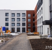 Ход строительства дома № 25 (ГП-5) в ЖК Крылья -