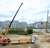 Ход строительства дома 2 в ЖК Толк Академический -