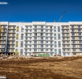 Ход строительства дома 1.2 в ЖК Родные росы -