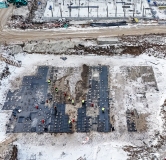 Ход строительства дома 10, корпус 2 в ЖК Остров-сад -