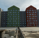 Ход строительства дома Литер 1 в ЖК Цветной бульвар -