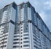 Ход строительства дома № 100/5 в ЖК Режиссер -