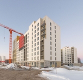 Ход строительства дома корпус 1 в ЖК Счастье в Кольцово -